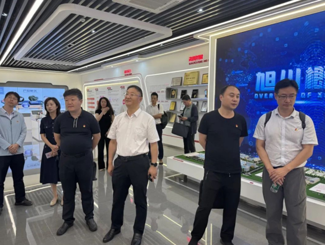 江苏省工信厅领导莅临旭川化学调研指导